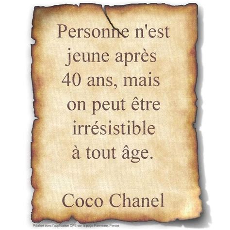 citation coco chanel age